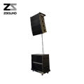 ZSOUND excellent quality dj line array cabinets speaker equipment+3 way line array box